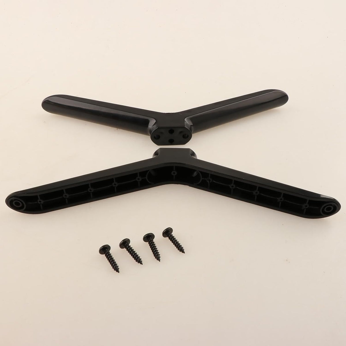FVDPWYE 2X 22.5cmx5.5cmx2cm TV Base Stand Table Top TV Legs