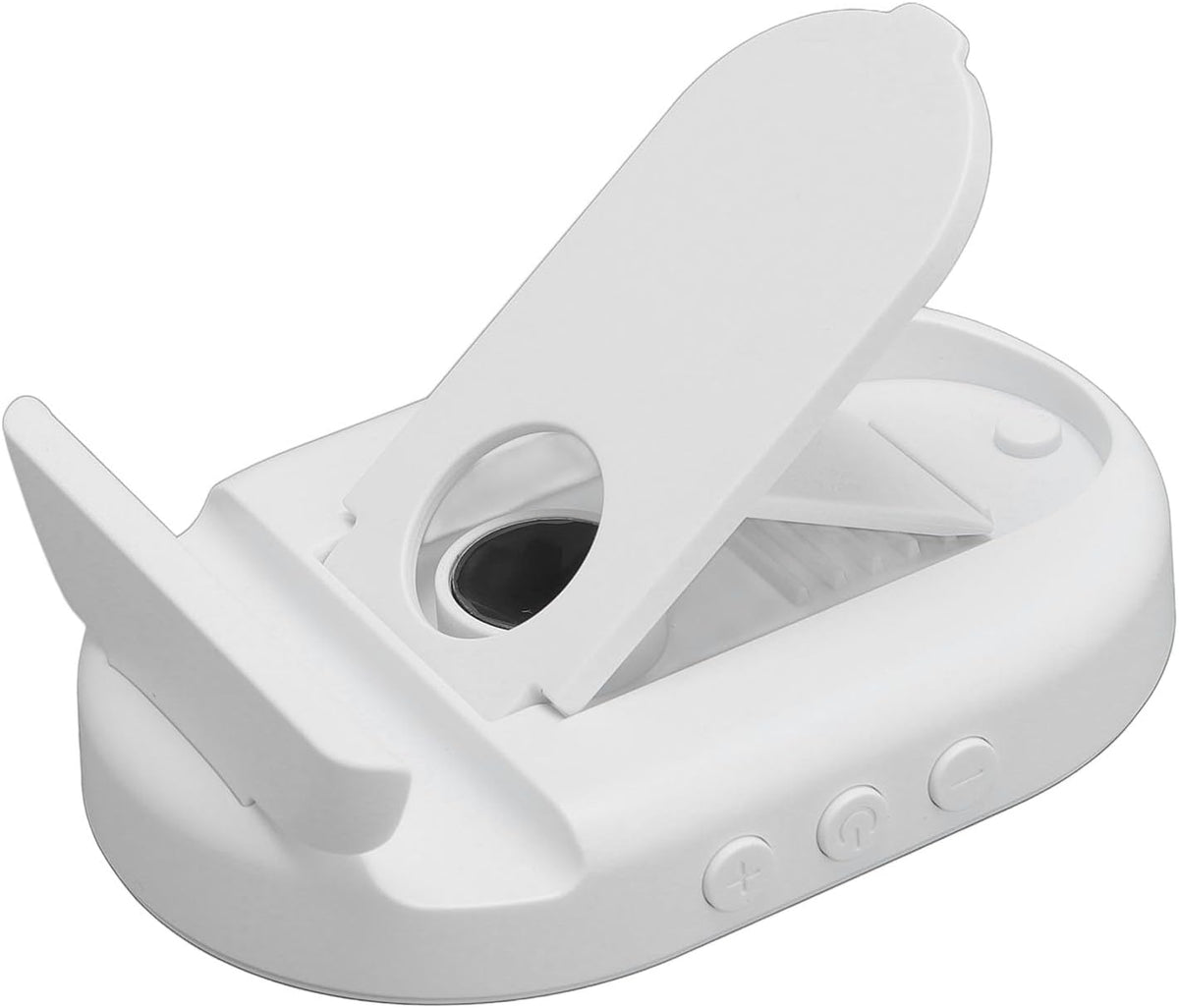 Yunseity Bone Conduction Speaker Pillow with, White Noise Sound Machine for Sleep, Timer Shutdown Stand for Phone