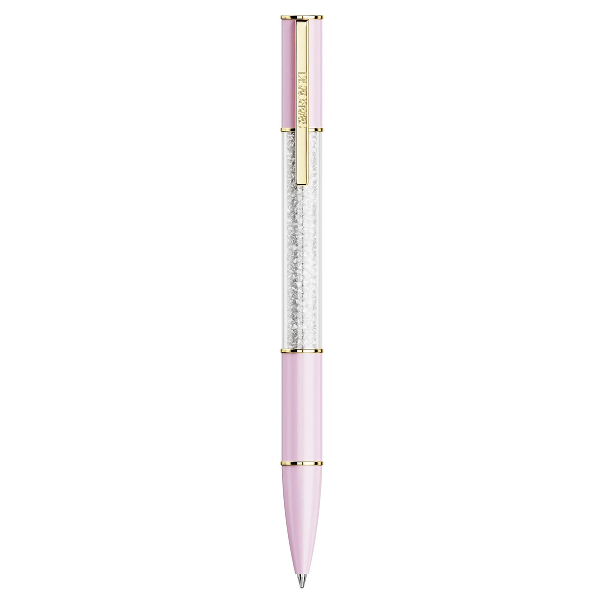 Swarovksi Crystalline Lustre ballpoint pen, Pink, Gold-tone plated