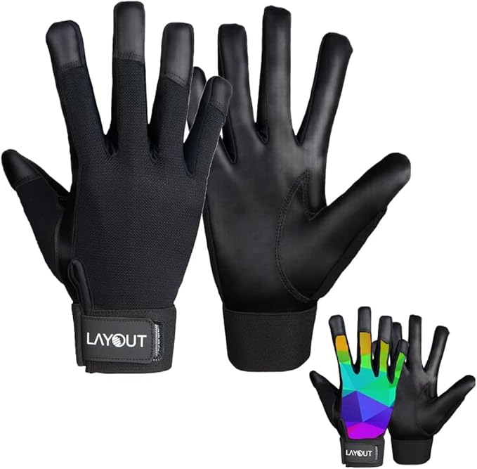 Frisbee Gloves - Ultimate Grip and Friction to Enhance Your Game! Perfect for Ultimate, DG and All Disc Sports!