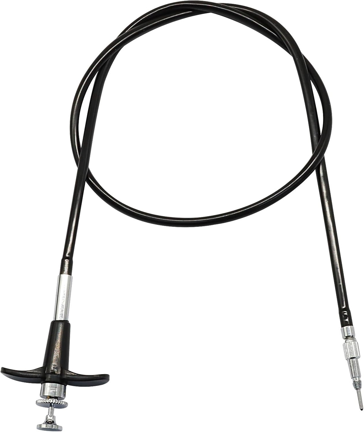BokWin 27.5 Inch(70cm) Bulb-Lock Threaded Release Cable Mechanical Shutter Line Vibration-Free Black Camera Remote