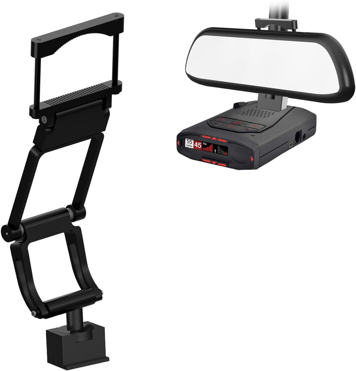 xsaaczm 3,Max 4,Max 360 360C/2020 360 Rearview Mirror Radar Detector Mount,Suitable for Escort IX,IXc,Max MKII,Max Max