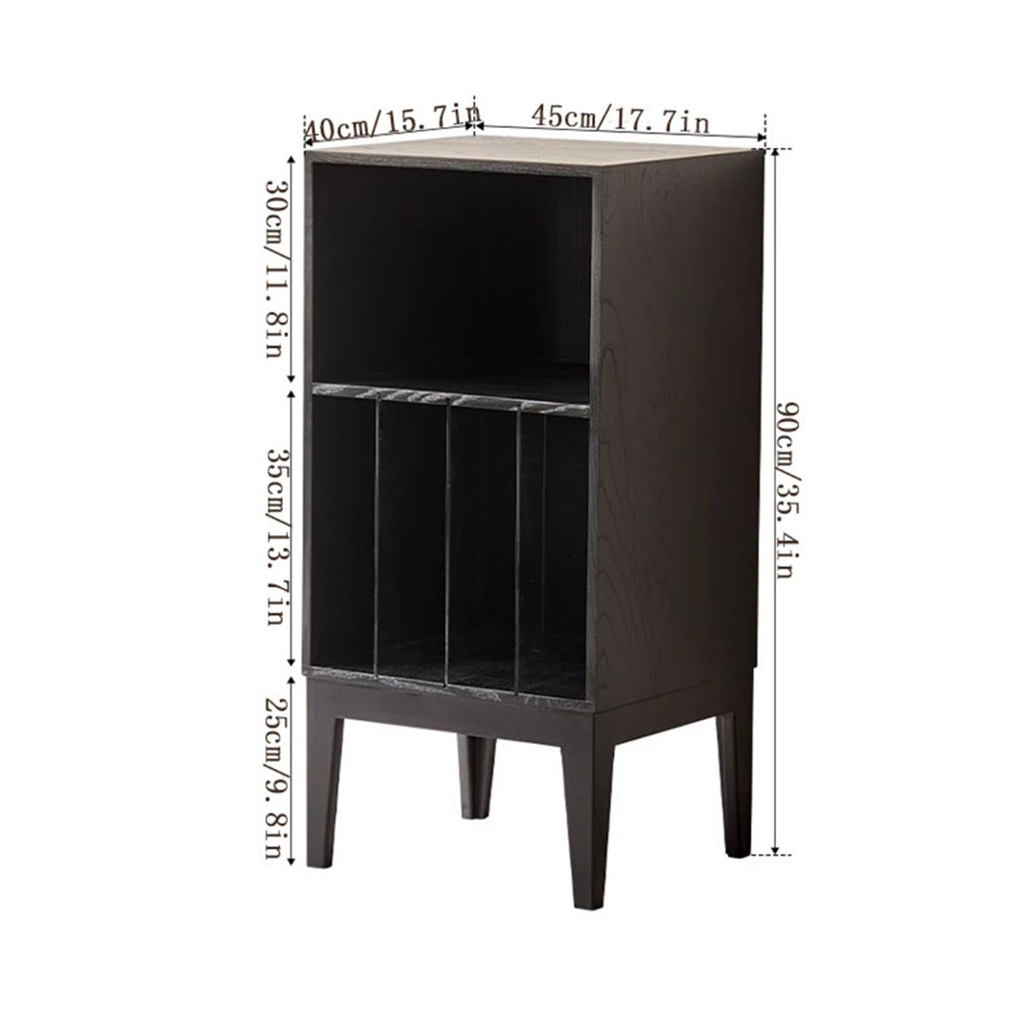 rG5iVb0 CD Storage Rack Multi-functional Vinyls Record Storage Cabinet Wooden Display End Table for Living Room Bedroom