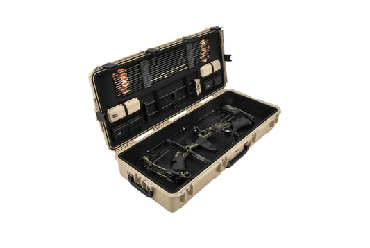 SKB Cases 3i-4217-MPLPT: Mathews Iseries Lift 29.5, 33 & Phase 4 29, 33 Case, Tan, Black Plush
