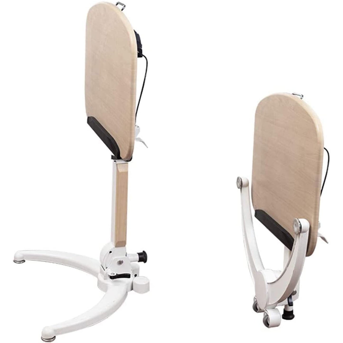 LaseVe Podium Lectern Podium Stand,Lecture Stage, Conference Table, Standing Desk, Stand Mobile Standing Lift Multifunctional Folding Desk, Free Speech Bedside Table,B (B)
