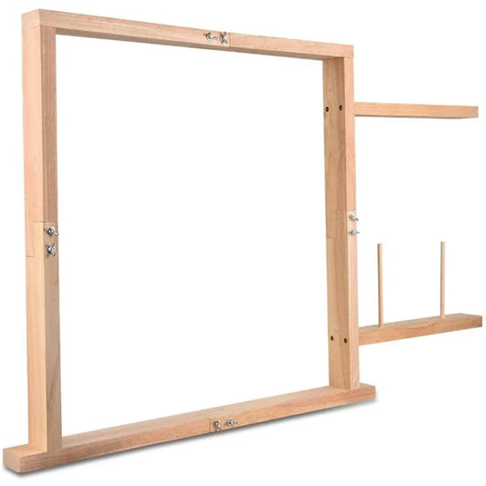 Cross Stitch Frame Large Tufting Frame for Carpet Making, Rug Punch Needle, 60x60/90*90cm(60cm x 60cm)