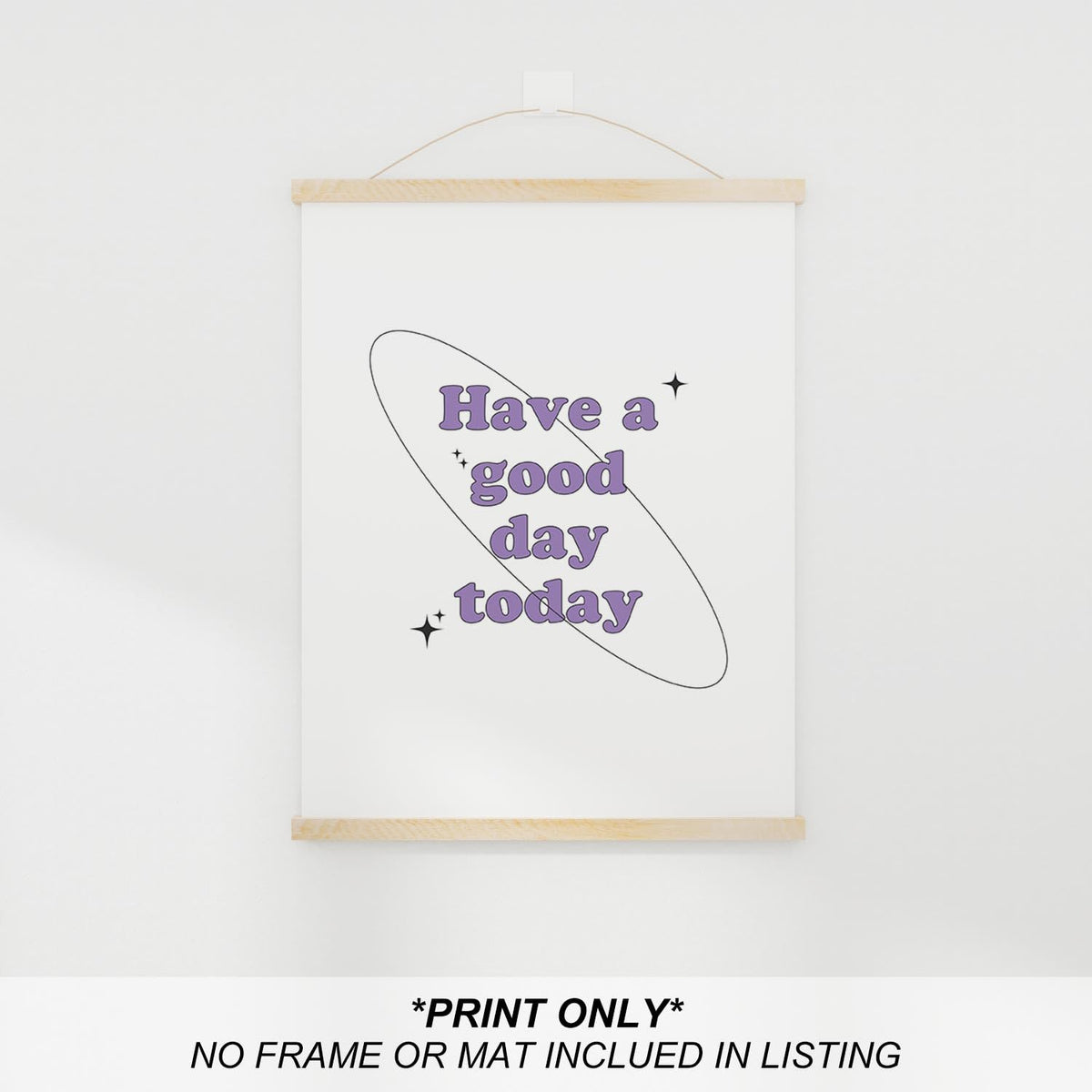 heilkee Purple Preppy Wall Decor Pastel Purple Aura Gradient Poster Trendy Funky Prints Inspirational Quotes Wall Art Set of 6 Spiritual Gifts for Women(UNFRAMED 8x10in)