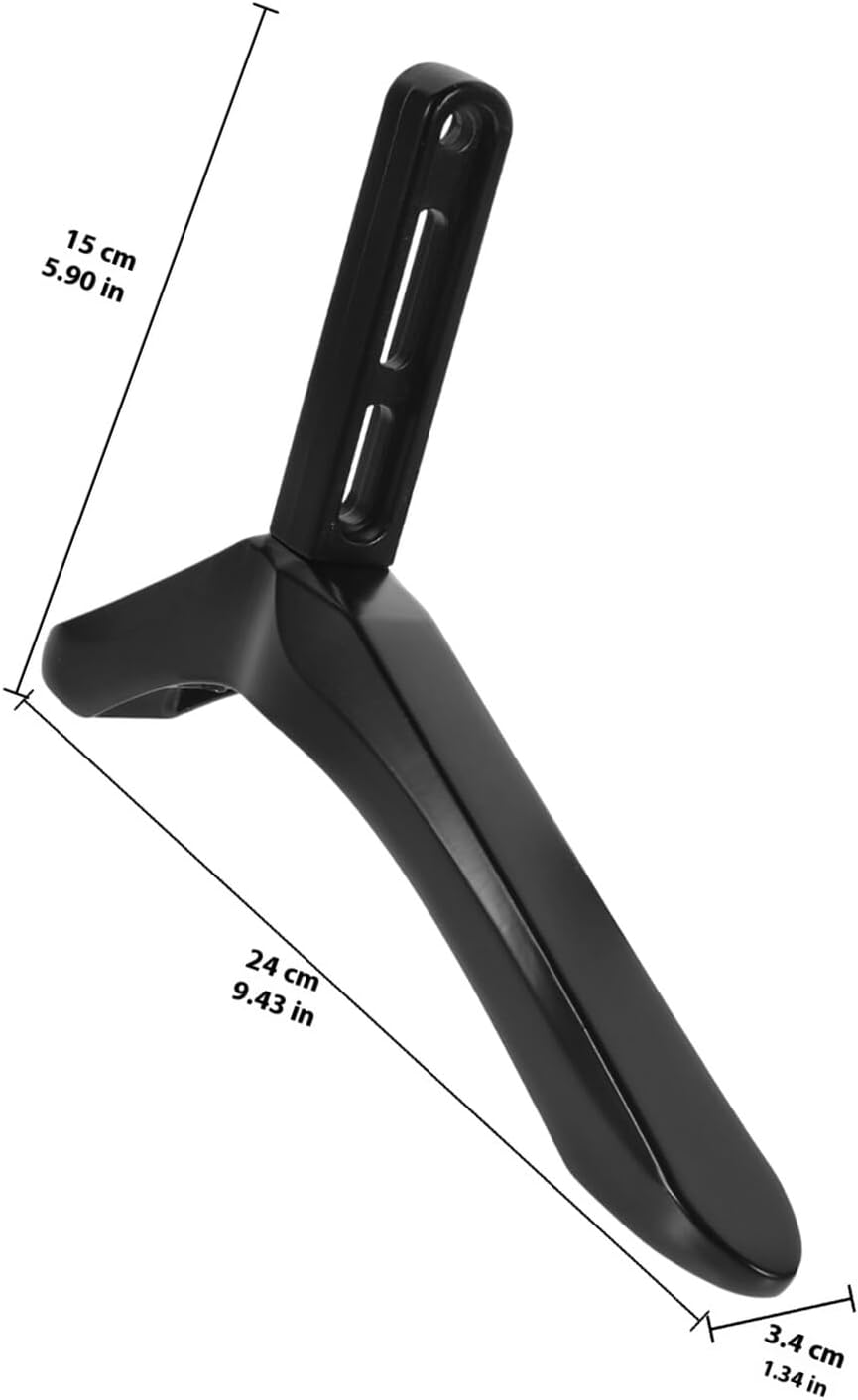 SUPVOX Tv Stand Base Bracket with Screws, Black Tabletop Tv Support Stand for LCD LED Flat Screen Replacement, Stable