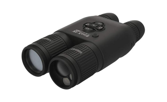 ATN Binox 4K 4-16X Smart Ultra HD Day/Night Hunting Binoculars w/Built-in Laser Rangefinder, Video Record, Wi-Fi, E-Compass, 16hrs+ Battery Power