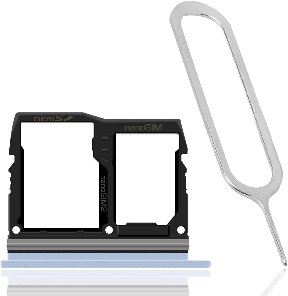 generic 5G LM-F100T Lightweight Easy to Install Portable SIM and Memory Card Tray Holder w/SIM Card Ejection Pin