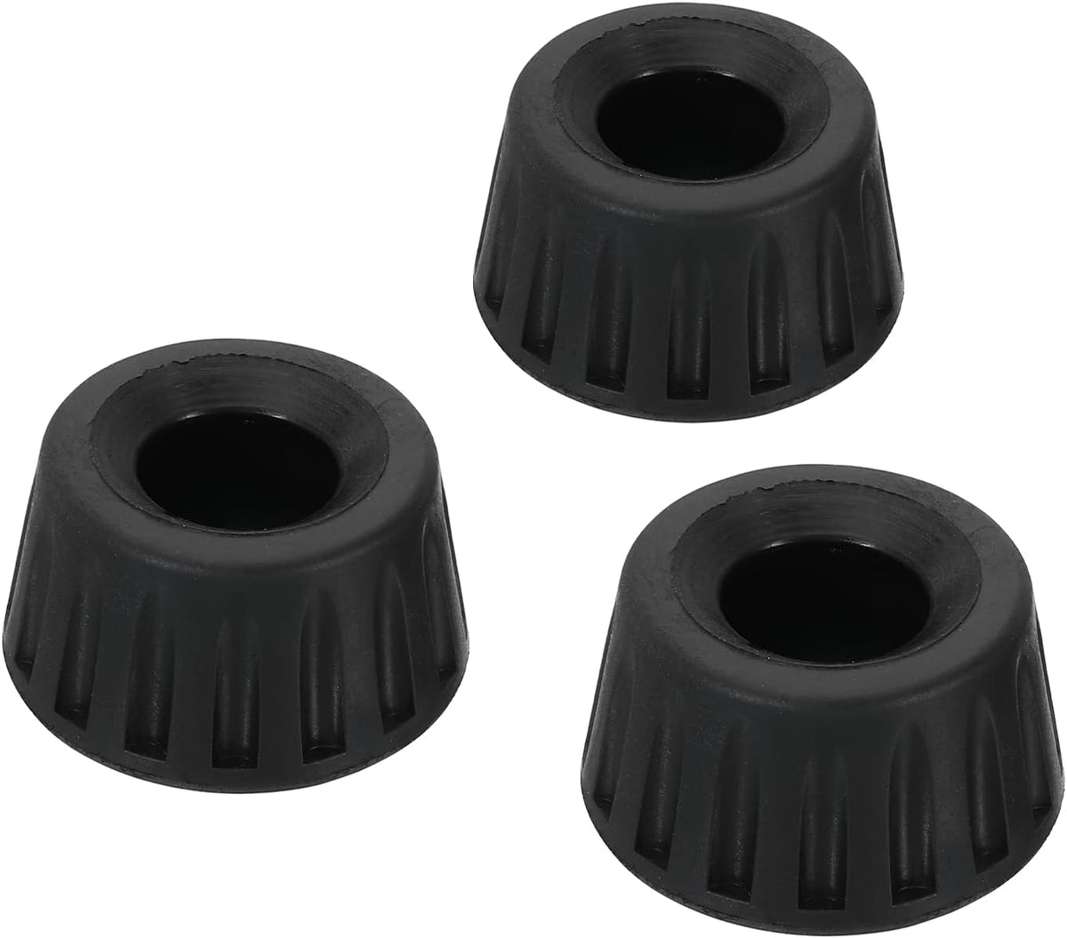 15mm 3 Pack PATIKIL Universal ID Rubber Tripod Feet, Anti-Slip Tripod Replacement Parts for Camera Tripods Monopod
