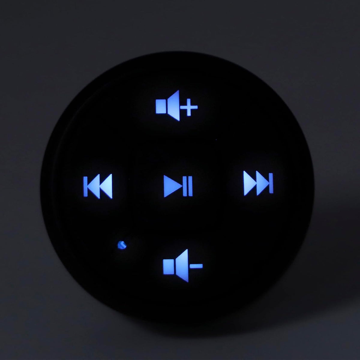 Locadence Wirelessly BT Media Remote Button, Steering Wheel Control Buttons Kit, Car Steering Wheel Button Media Remote