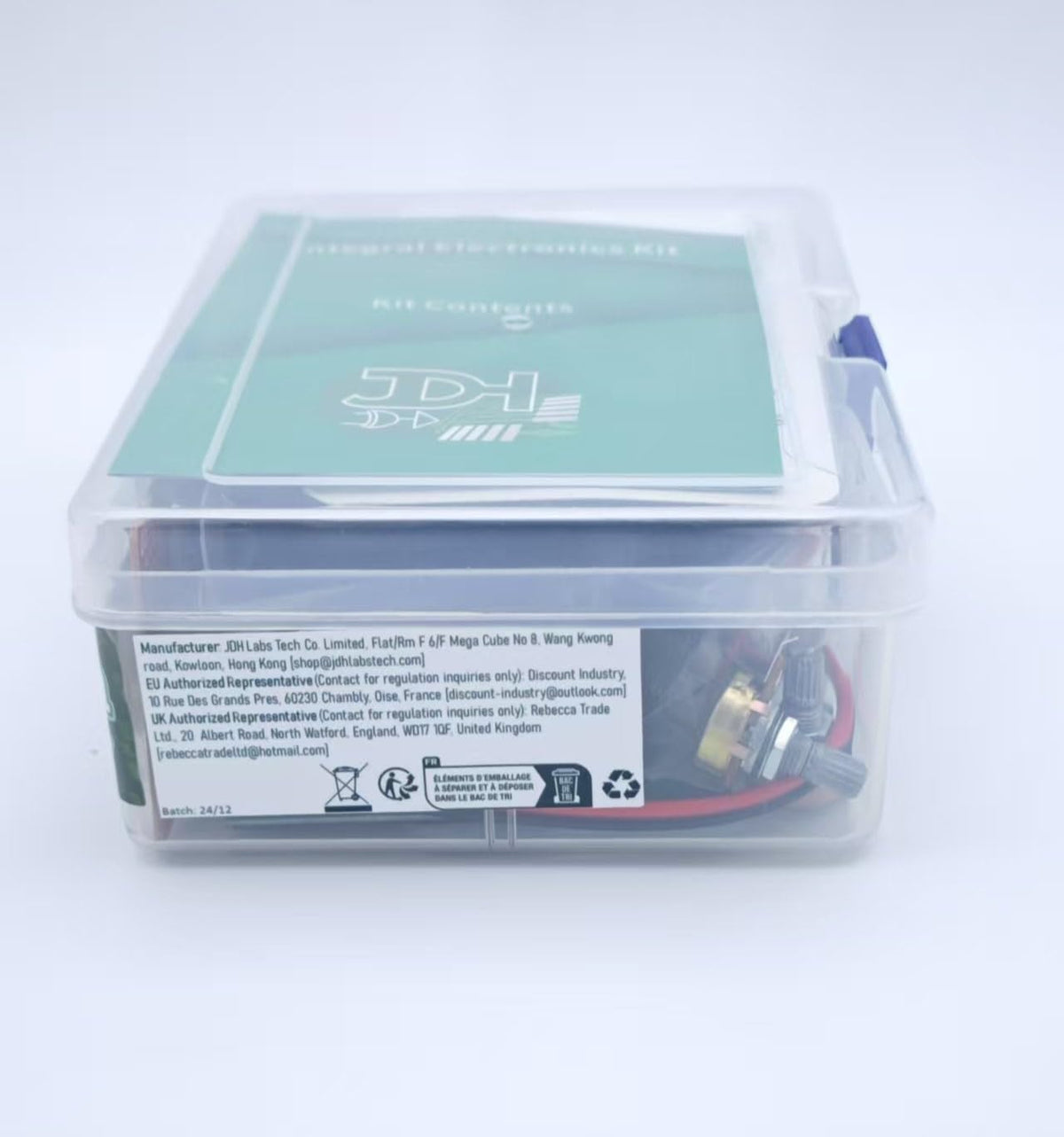 JDH Labs Tech Integral Electronics Kit with Solar Panel and Much More