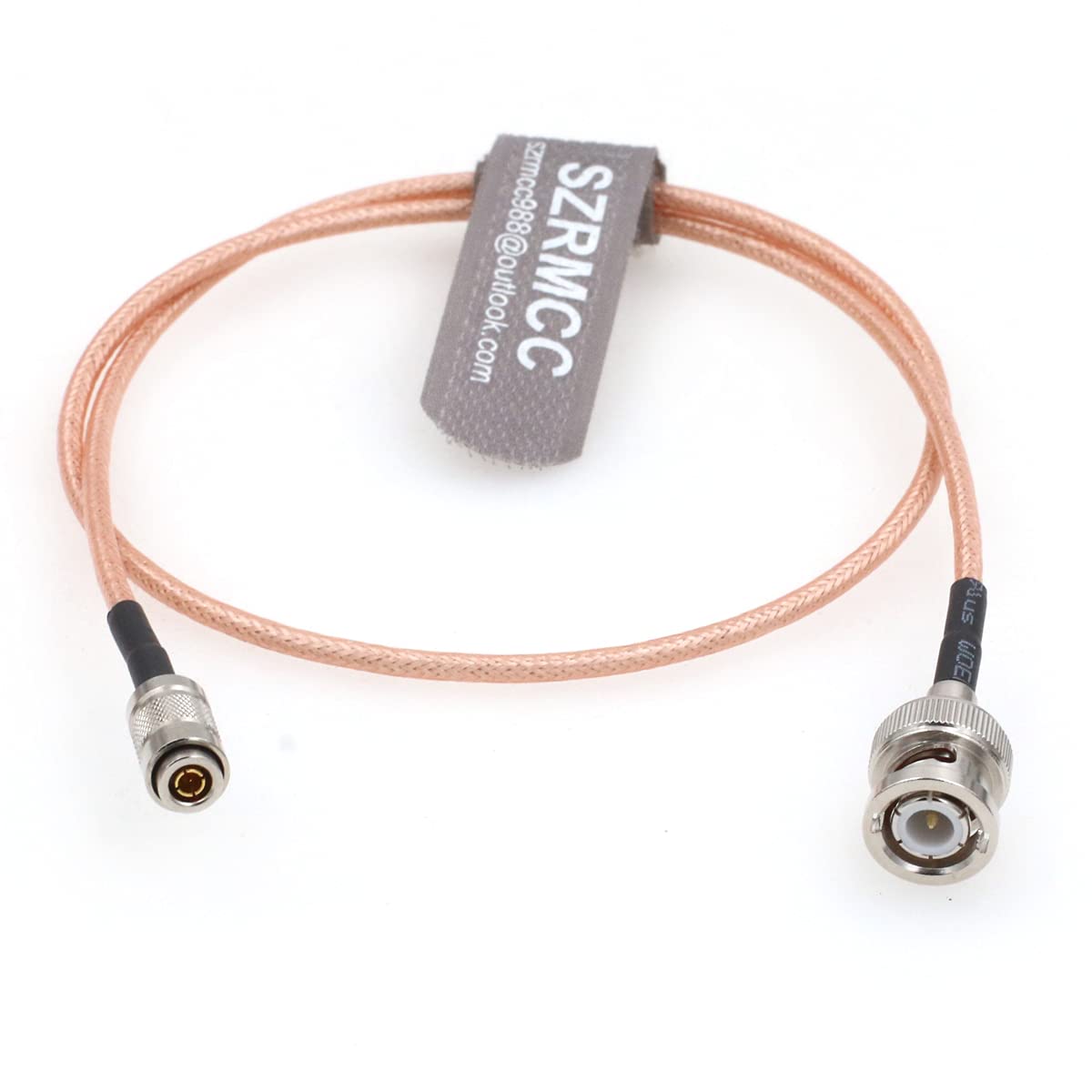 SZRMCC DIN1.0/2.3 RG179 75ohm 4K (1m/3.2ft) HD SDI BNC Male to Male Coaxial Cable for Video Camera Monitor Recorders