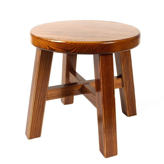 YWMLFZ Wooden Stool，Choice Products Person Circular Outdoor Wooden Picnic Table ，Artistic