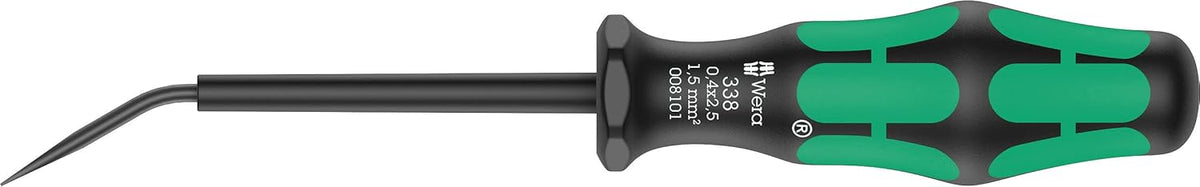Wera Actuation Tool for Terminal Blocks - 338 Spring Cage Tool | 0.4 x 2.5 x 81 mm