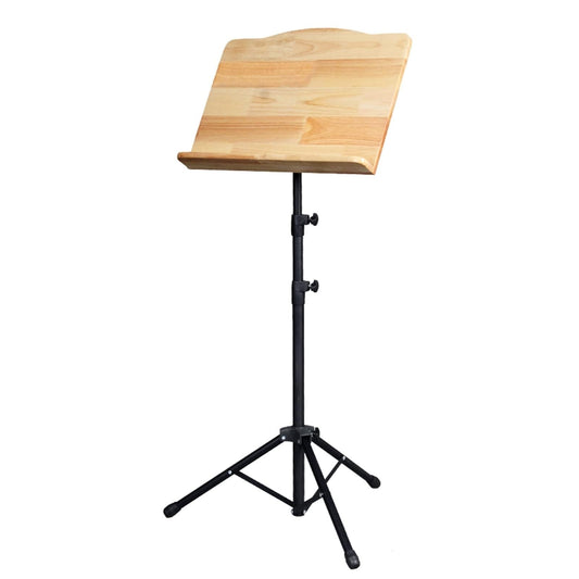 EliteBloom Music Stand, Professional Orchestral Conductor Holder, Height Adjustable Folding Metal Tripod Base, for Stage Studio Performance,