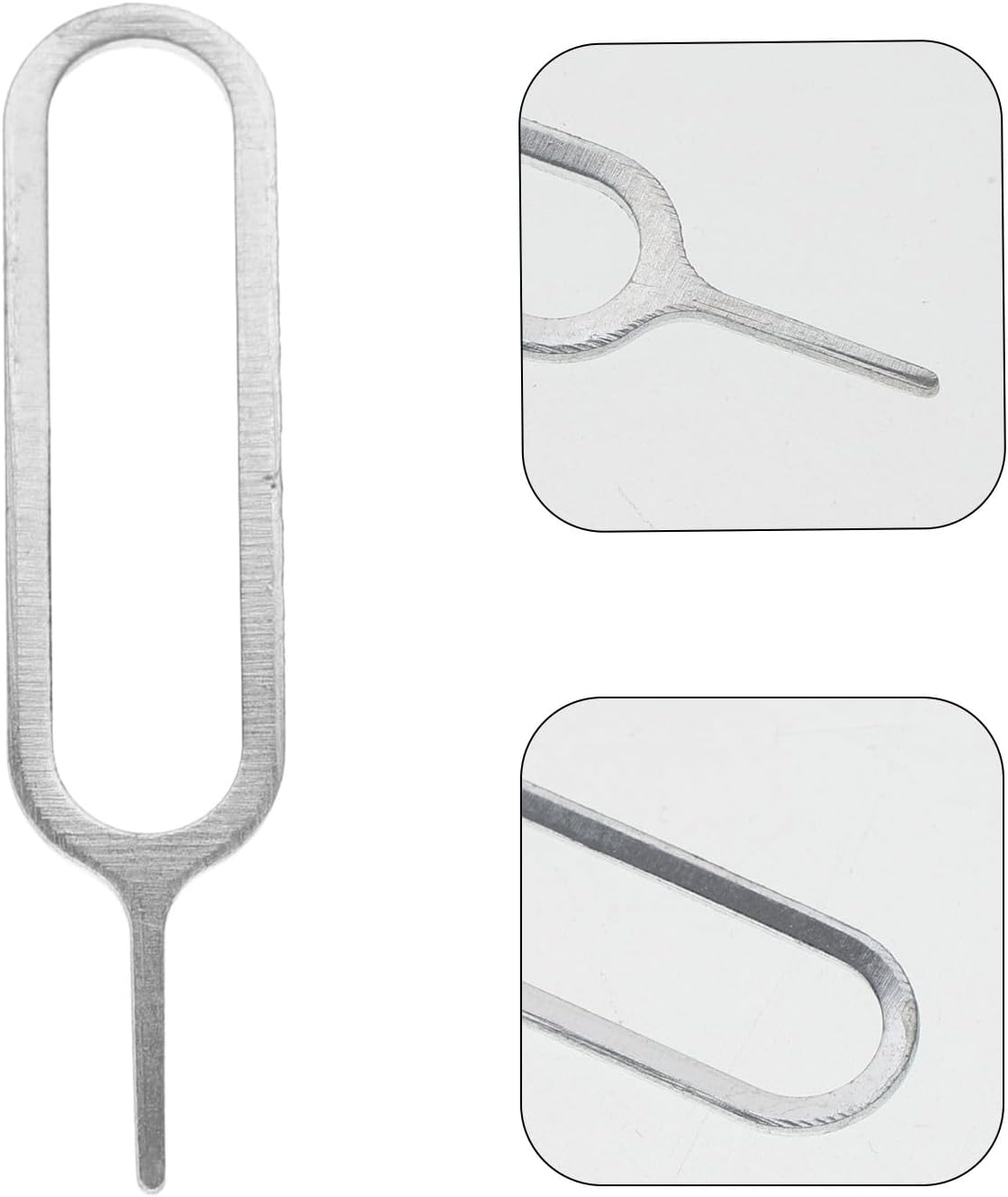 500pcs Set TEHAUX Sim Card Removal Tool and Ejector Pins Universal Phone Sim Ejector Needles for Smartphone Tray