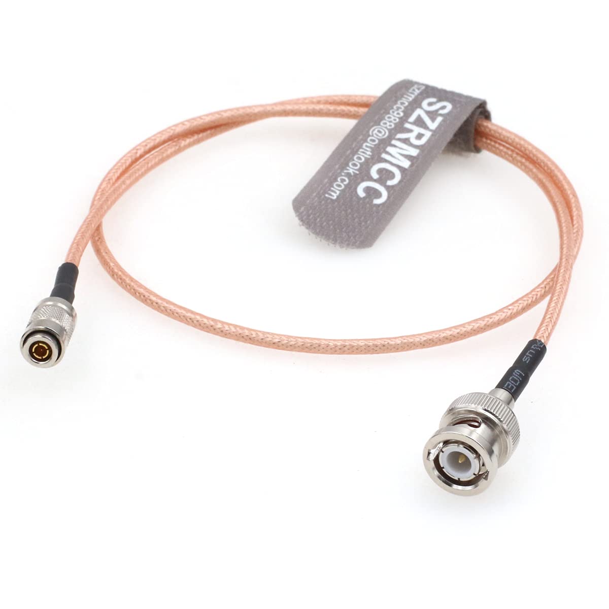 SZRMCC DIN1.0/2.3 RG179 75ohm 4K (1m/3.2ft) HD SDI BNC Male to Male Coaxial Cable for Video Camera Monitor Recorders