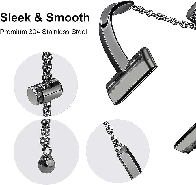Silm Band Compatible with Fitbit Versa 4/Fitbit Sense 2 Band Cute Women, Bling Jewelry Metal Strap Replacement Compatible for Fitbit Sense/Versa 3 Women (Black)
