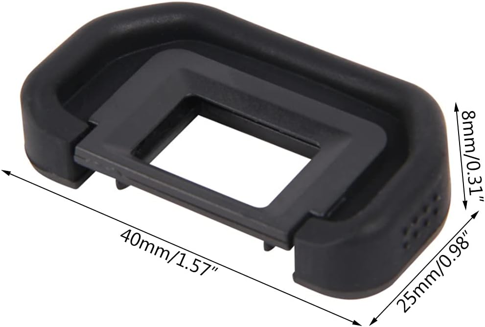 Stebcece 2pcs 60D 70D 80D EB Rubber Eyepiece for Viewfinder Goggles