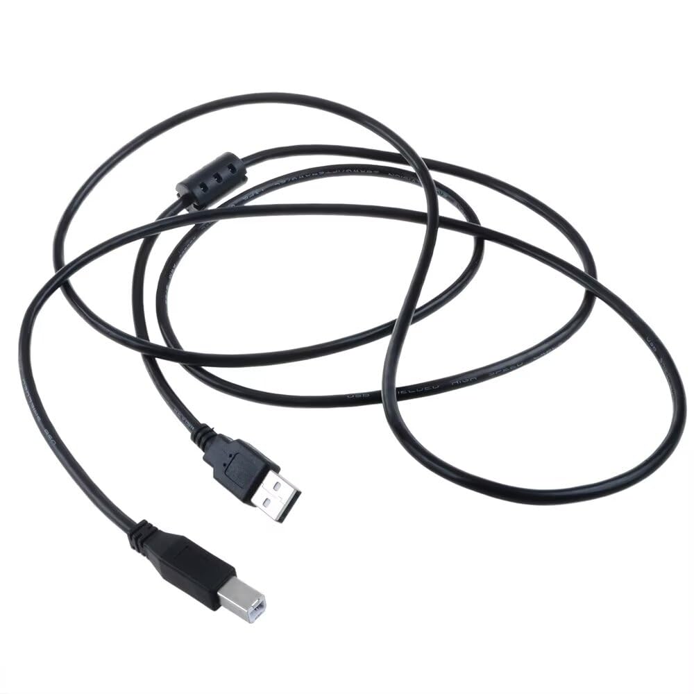 MDCGPower 6ft A526 C4280 C5280 USB Cable PC Laptop Data Sync Transfer Cord Compatible with HP Photosmart All-in-One