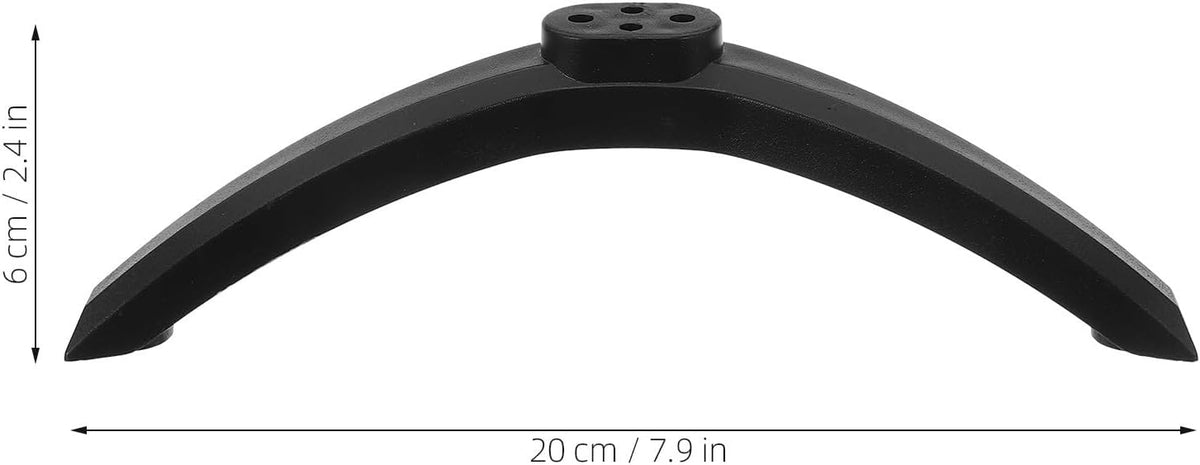 MERRYHAPY 50-inch Set Tv Stand Legs and Replacement Feet Brackets with Screws for Televisions, Plastic Pedestal Support