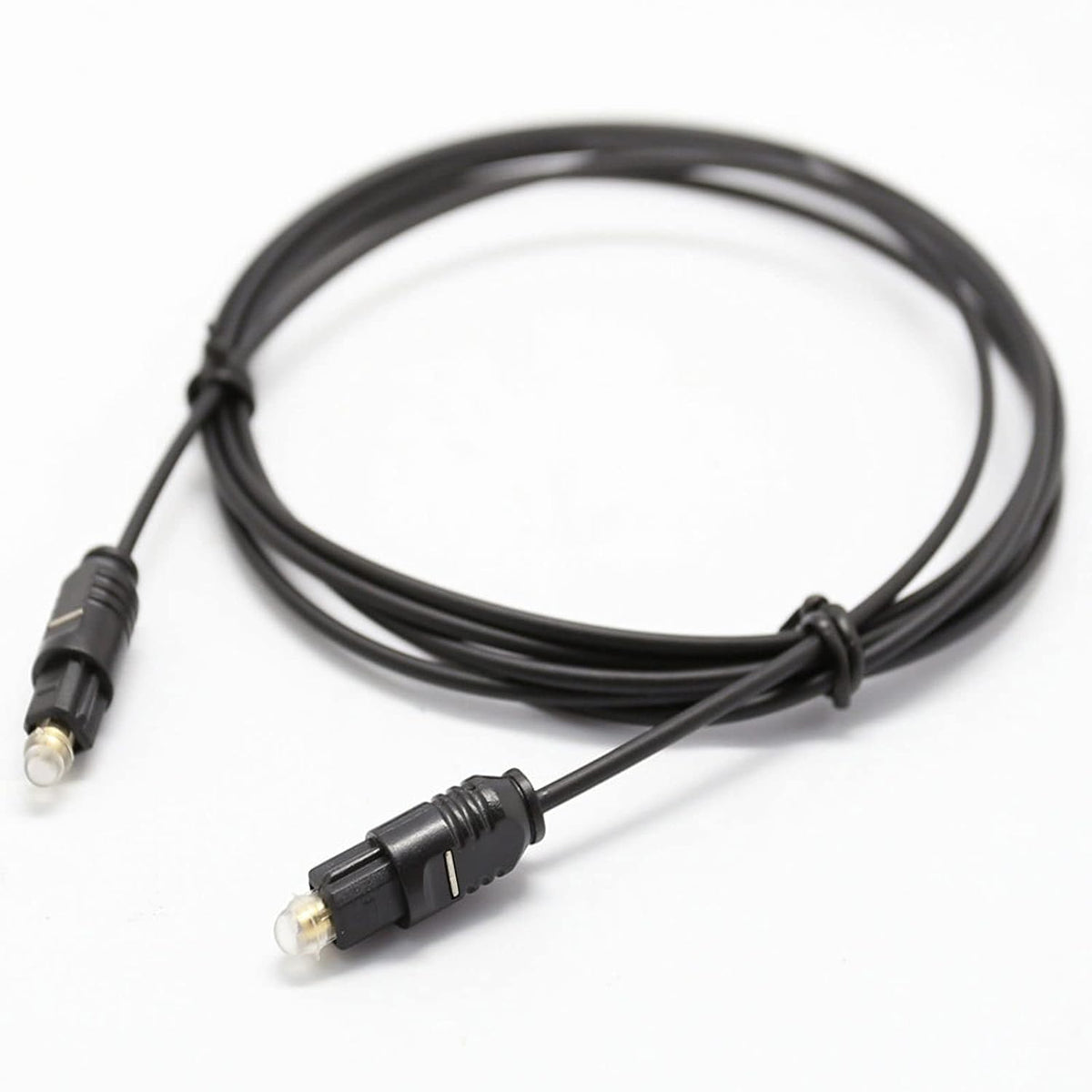 10 PS4 Optical Audio Cable feet, Digital Optical Audio Cable Ultra Thin Cord, Toslink SPDIF Fiber Optic Cable