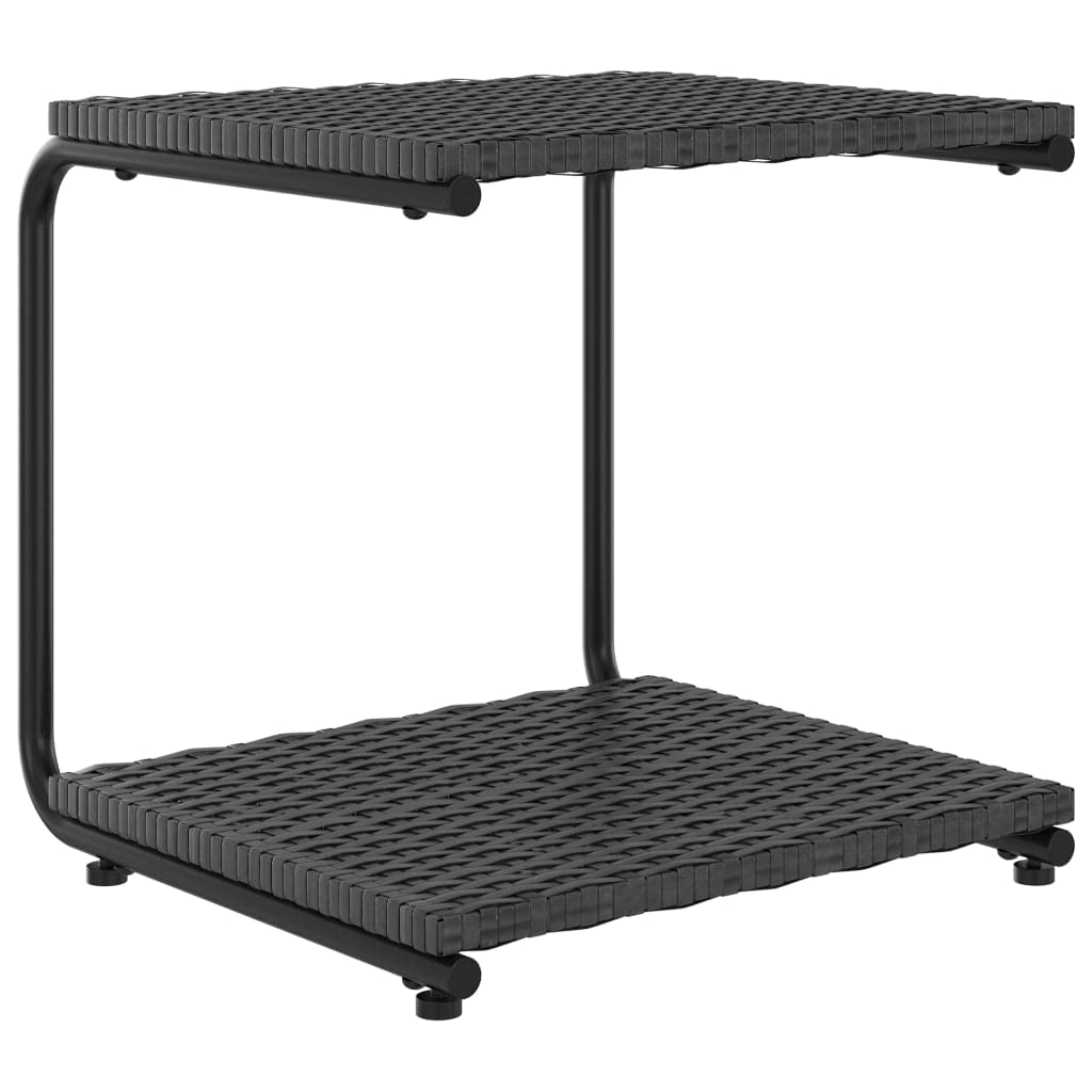 KNERPWD Garden Sun Bed for Two with Cream White Cushions, 2 Person Sun Lounger with Removable Cushions for Patio and Outdoor Relaxation