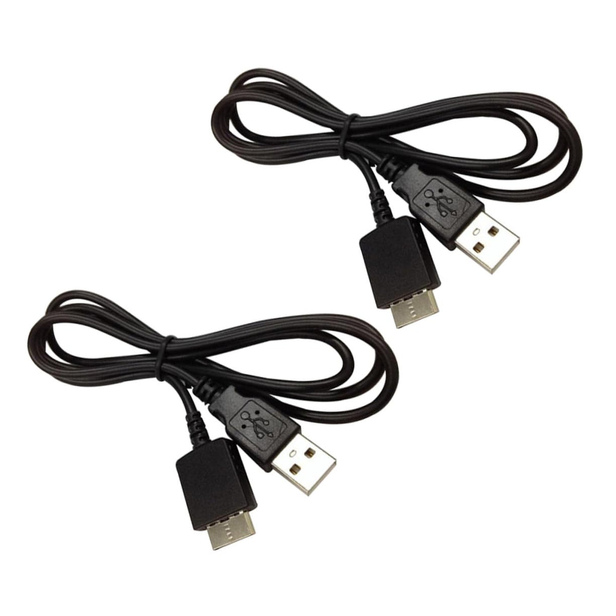 2pcs Player Charger Cable Compatible -nwmu USB Data Wire Cord for Media Player Professional Design for Easy Use