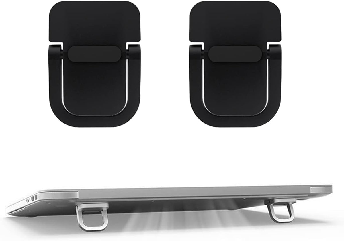 WedFeir 2pcs Keyboard Stands, Mini Laptop Stand for Desk, Portable Laptop Stand Compatible with MacBook Air Pro, Dell