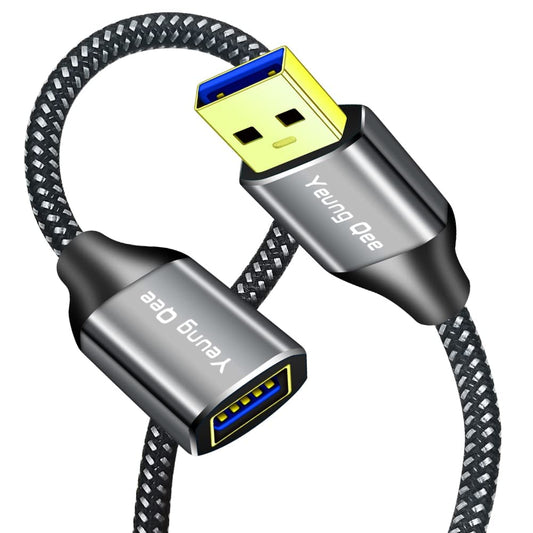 Yeung Qee 3.0 1.5 ft,5Gbps 3.0 (1.5FT) USB Extension Cable High Speed USB Type A Male to Female Extension Cord,USB