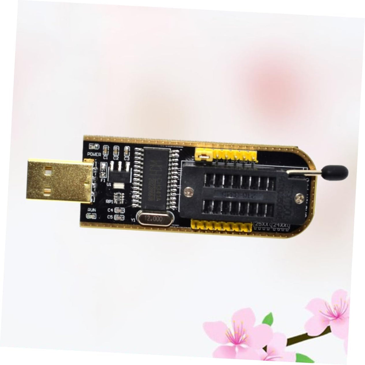 Gadpiparty Programmer Programming Series Flash Bios USB Software for Cha Chip Supports SPI Indicator Easy to Use