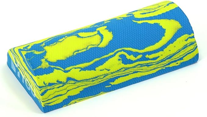 Low Density Soft/Medium Foam Physical Therapy Roller (12" Half Round)