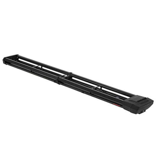 Yakima Rooftop Fly Rod Carrier, Adjustable Length Holder for up to 4 Fly Fishing Poles up to 10 Ft Long – Felt Padding, Reel Box & Tubes for Secure Gear Storage, DoubleHaul