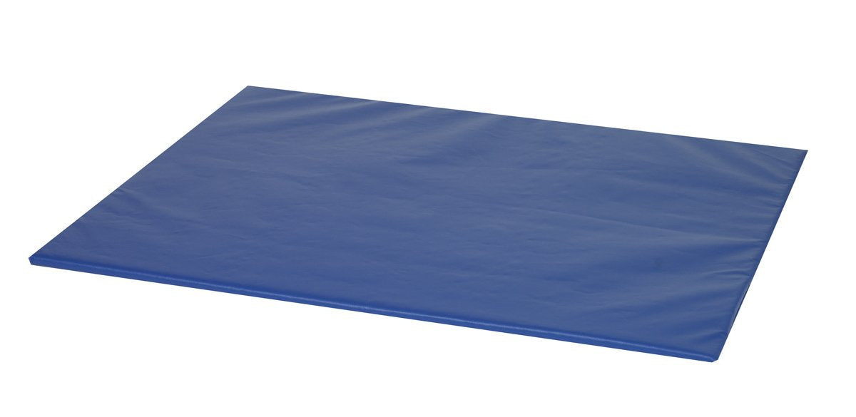 Children's Factory Primary Mat, CF362-120, Blue, Kids Indoor Playground & Baby Nursery Activity Mat, Toddler Playroom/ Classroom Soft Foam Floor Mat, 60" x 60" x 1"