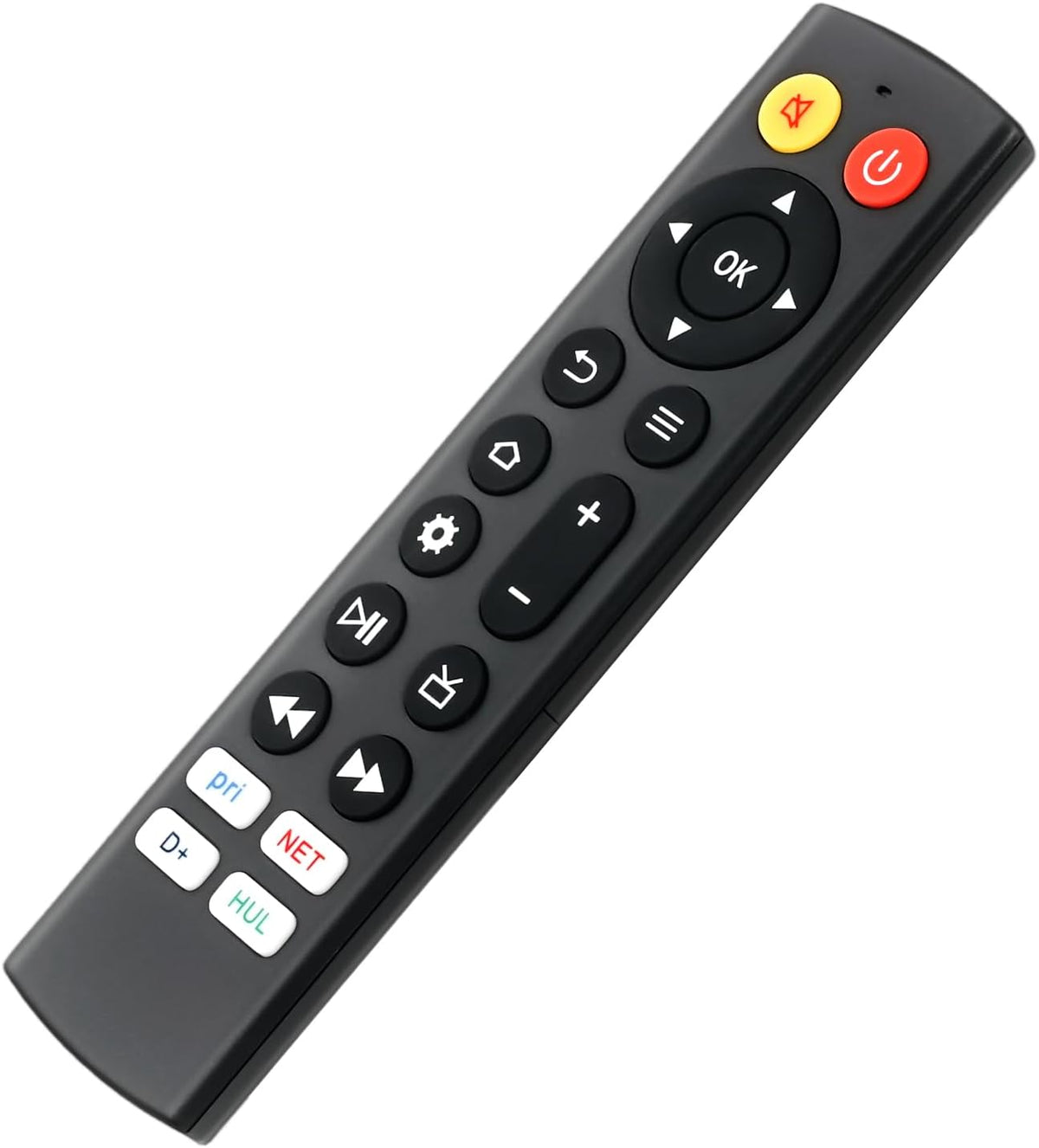 dapodera 4 Replacement Compatible with All Insignia Toshiba Smart TVs with Shortcut Buttons(No Voice funtion)