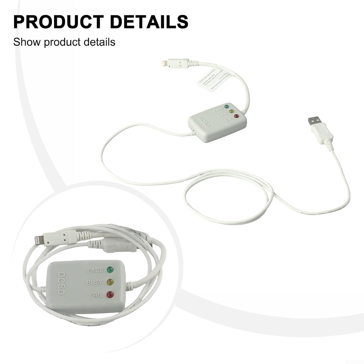 Startbuymore C2 DCSD USB Line for Engineering Use Cases Compatible with Firmware Restoration Box