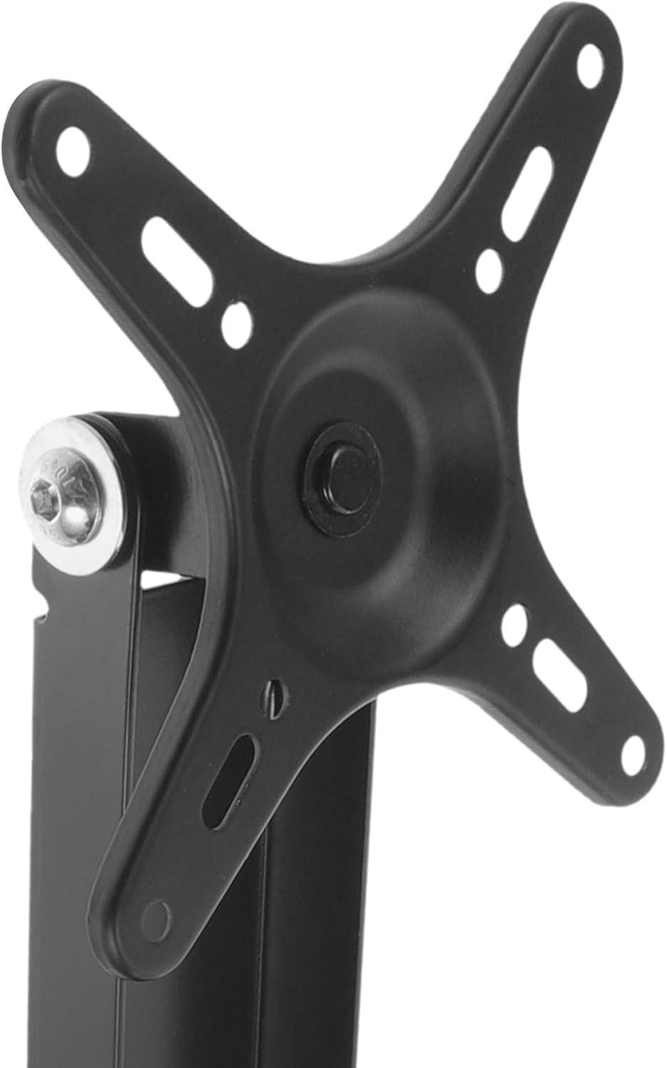 Yardwe 14-27 Inch Universal Tv Holder Stand for LCD LED Screens, Plastic Tabletop Base Pedestal, No-Drill Tv Mount
