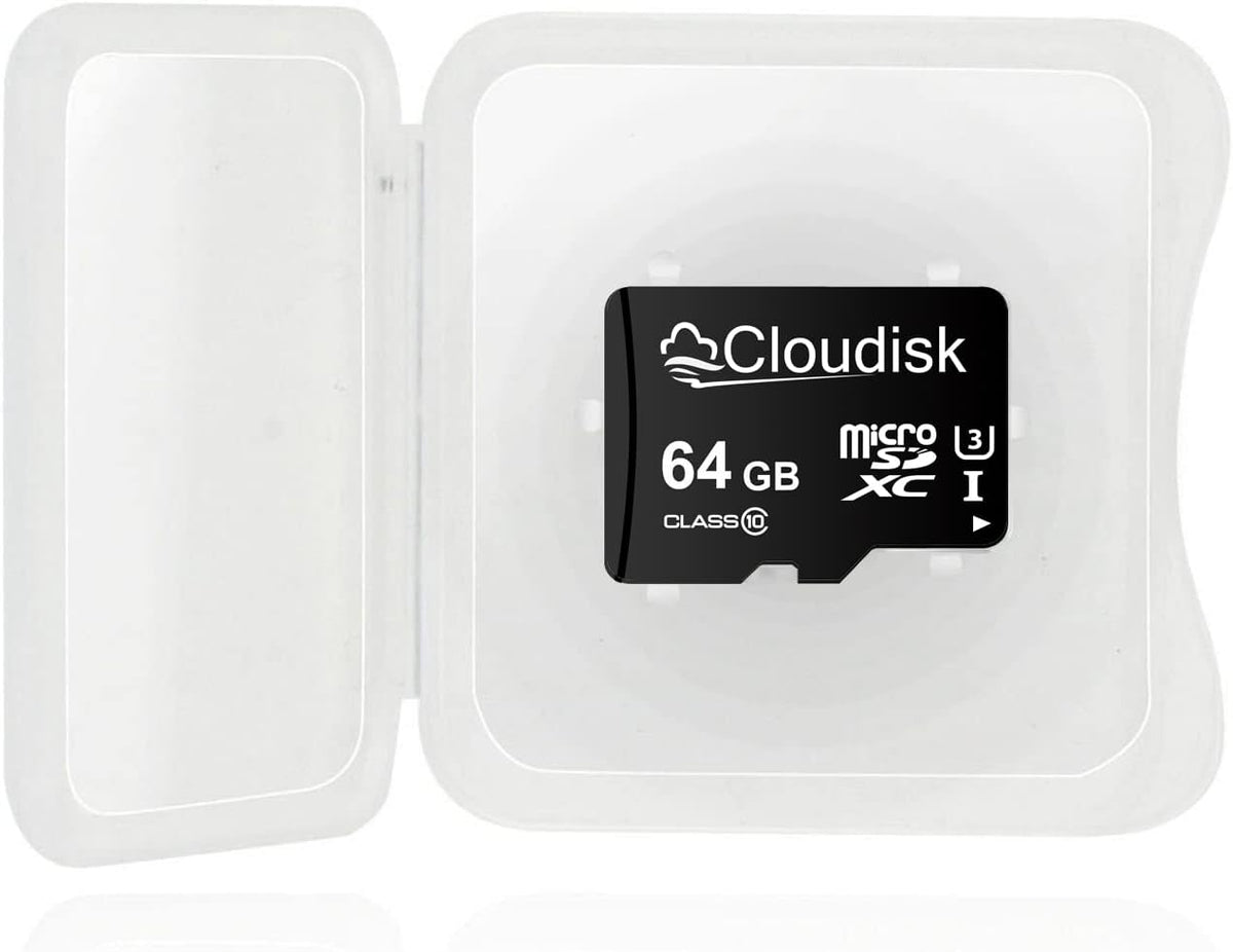 Cloudisk 64GB C10, A2, U3, (64GB) Micro SD Card Flash Memory Card Micro SDXC UHS-I