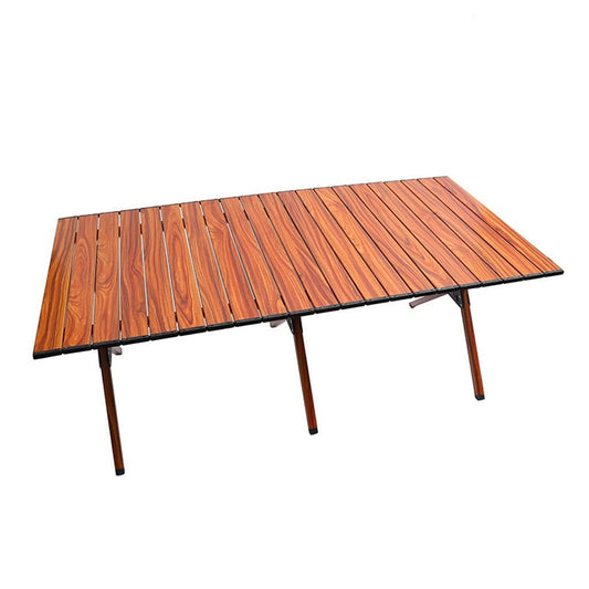 Portable Aluminum Folding Camping Table for Picnic Garden BBQ Large Size Lightweight and Durable Easy to Carry and Set Up