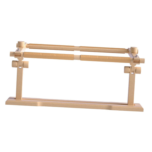 ELUKHT Cross Stitch Stand Table Hands Free Embroidery Stand Cross Stitch Frame for Handwork Quilt Frame for Hand Quilting Wooden Tapestry Frame