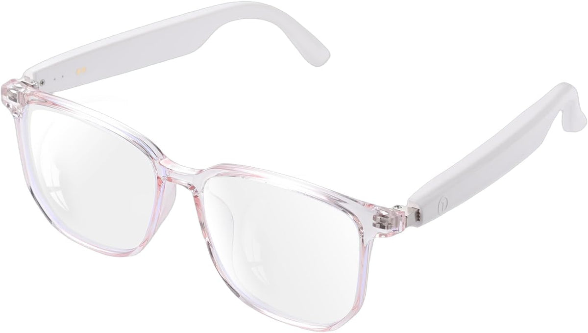 Tulbeys 5.3, Smart Glasses for Women, Blue Light Filtering LensesBluetooth Audio & Mic, Intelligent Touch,Open-Ear