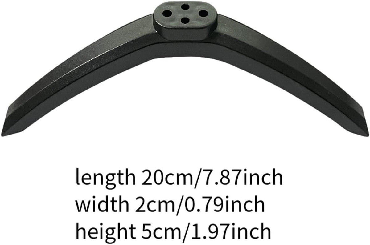 Moyeetings 2Pcs Set 43 Inch TV Feet Base Replacement Anti-Slip with Screws Easy Installation Lightweight TV Accessories