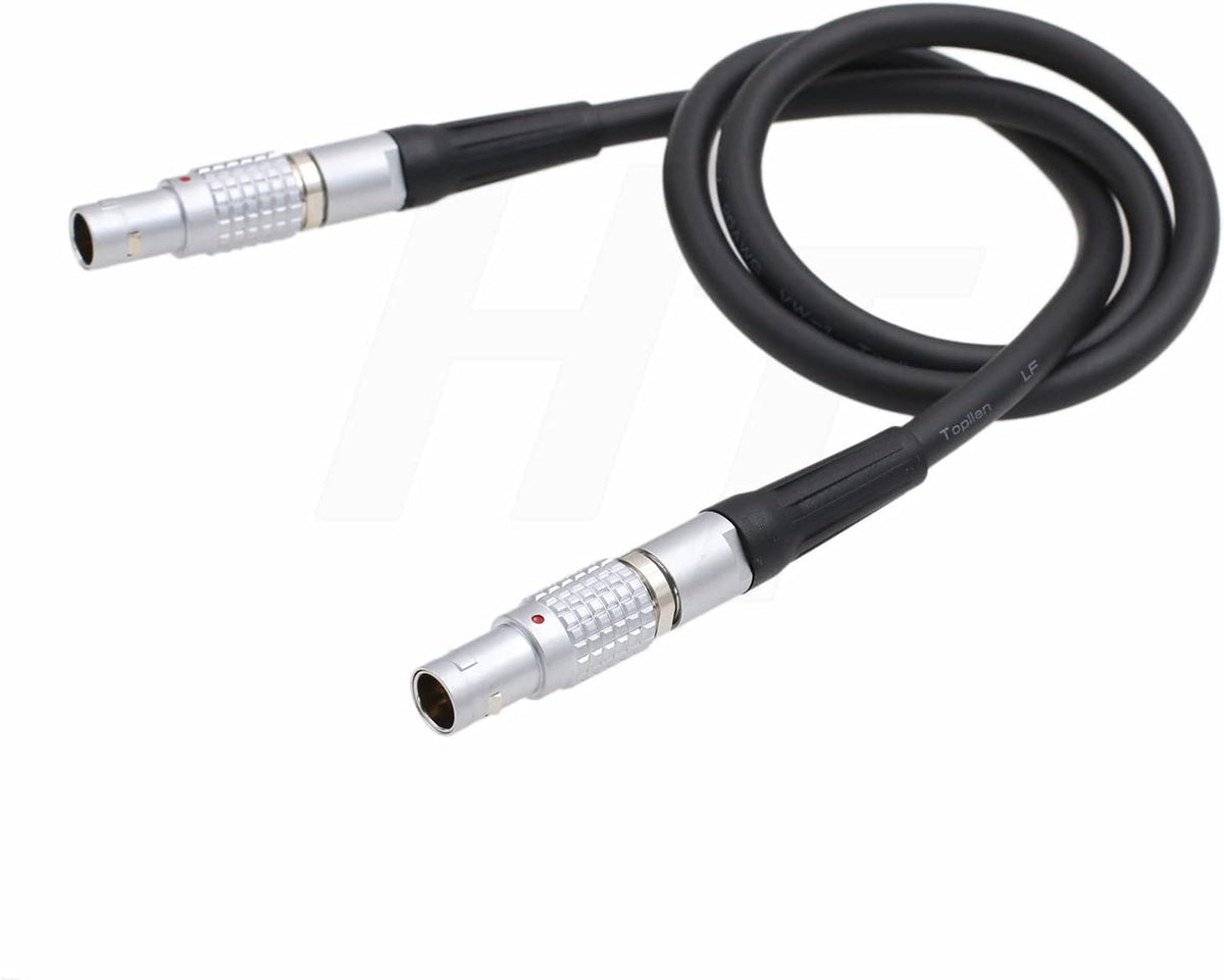 HangTon 0B 2 2 (15cm) Pin Male to Pin Male Power Cable for Teradek Bolt Bond, ARRI Alexa Camera and Transvideo