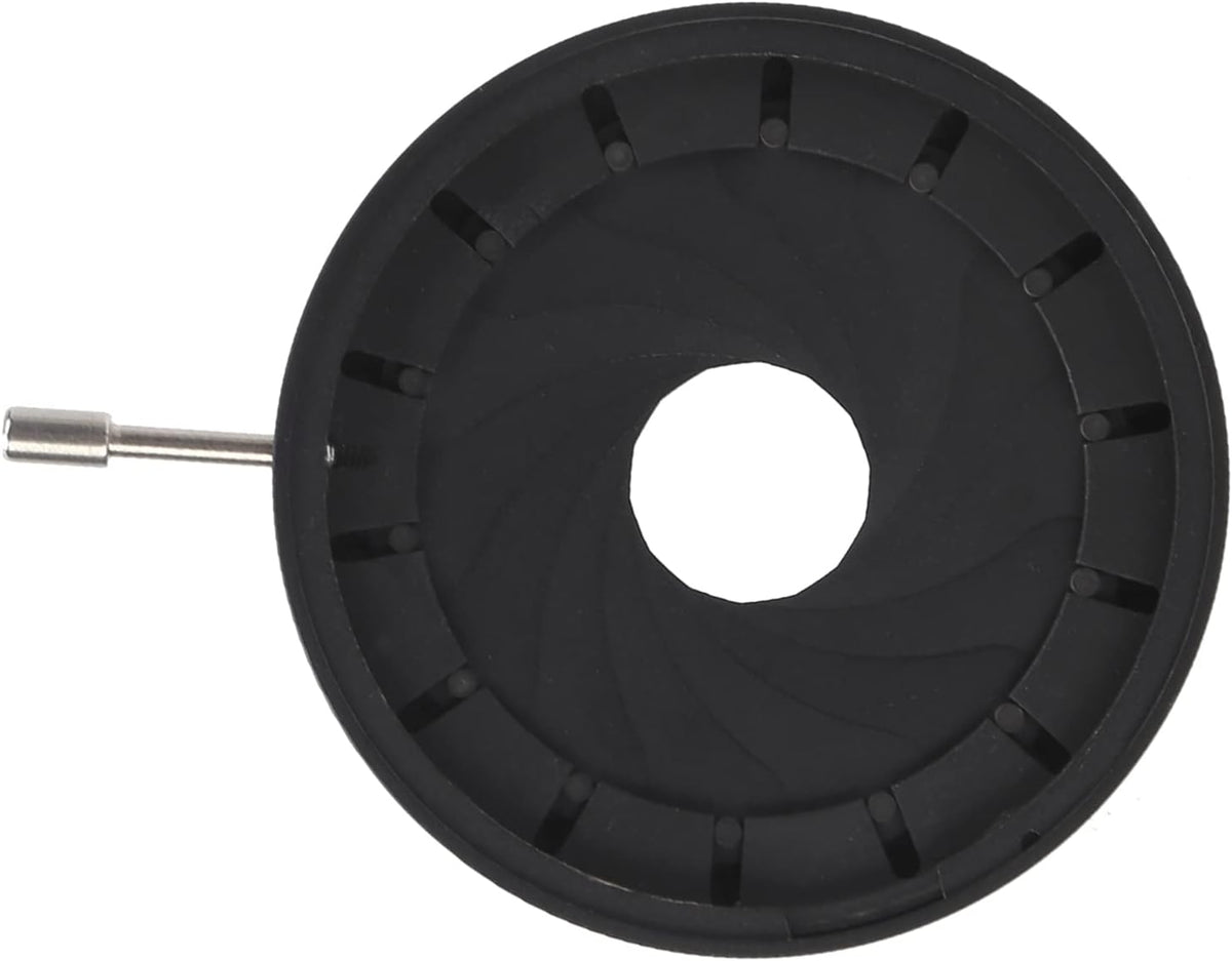 XZXCVN 1.5-34mm Adjustable Aperture Diaphragm Module, Aluminum Alloy, Inner Hole - Precise Light Control, Durable