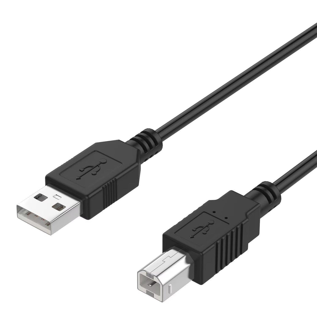 MDCGPower 6ft 2.0 M110w Black Printer USB Cable Cord Transfer PC A to B Male Device Compatible with HP LaserJet
