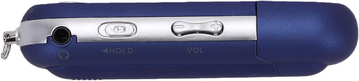 Tangxi 2.0 MP3 MP3 32GB USB Player with Earphone, USB Music Player Stick with FM Radio, Support TF Card, Portable LCD