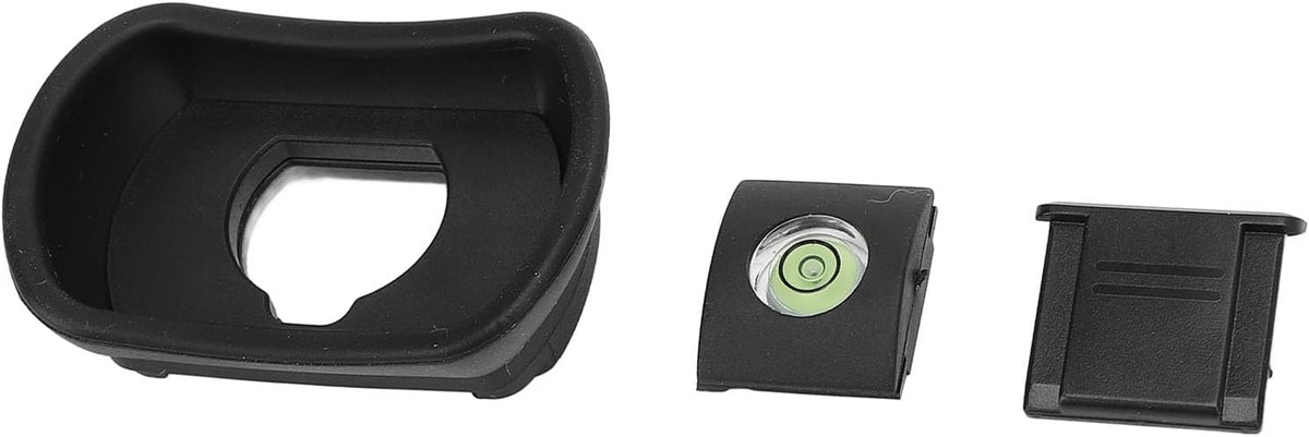 XZXCVN 3 Set GFX100II, XH1, XH2S, GFX50S, T5 Piece Eyepiece for Camera Viewer, Hot Shoe Cover and Bubble Level