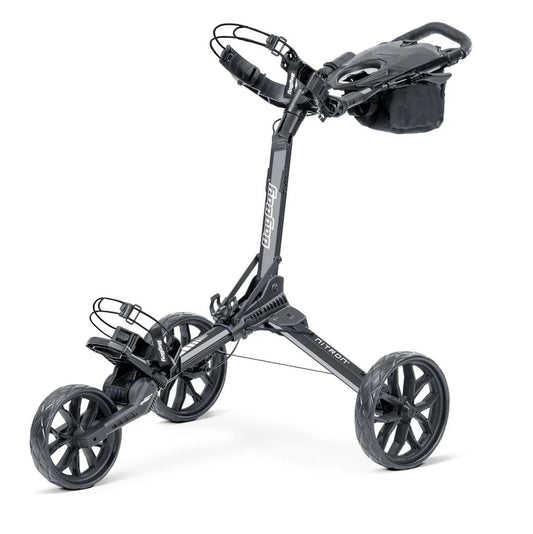 Bag Boy Nitron Golf Push Cart, Graphite/Charcoal